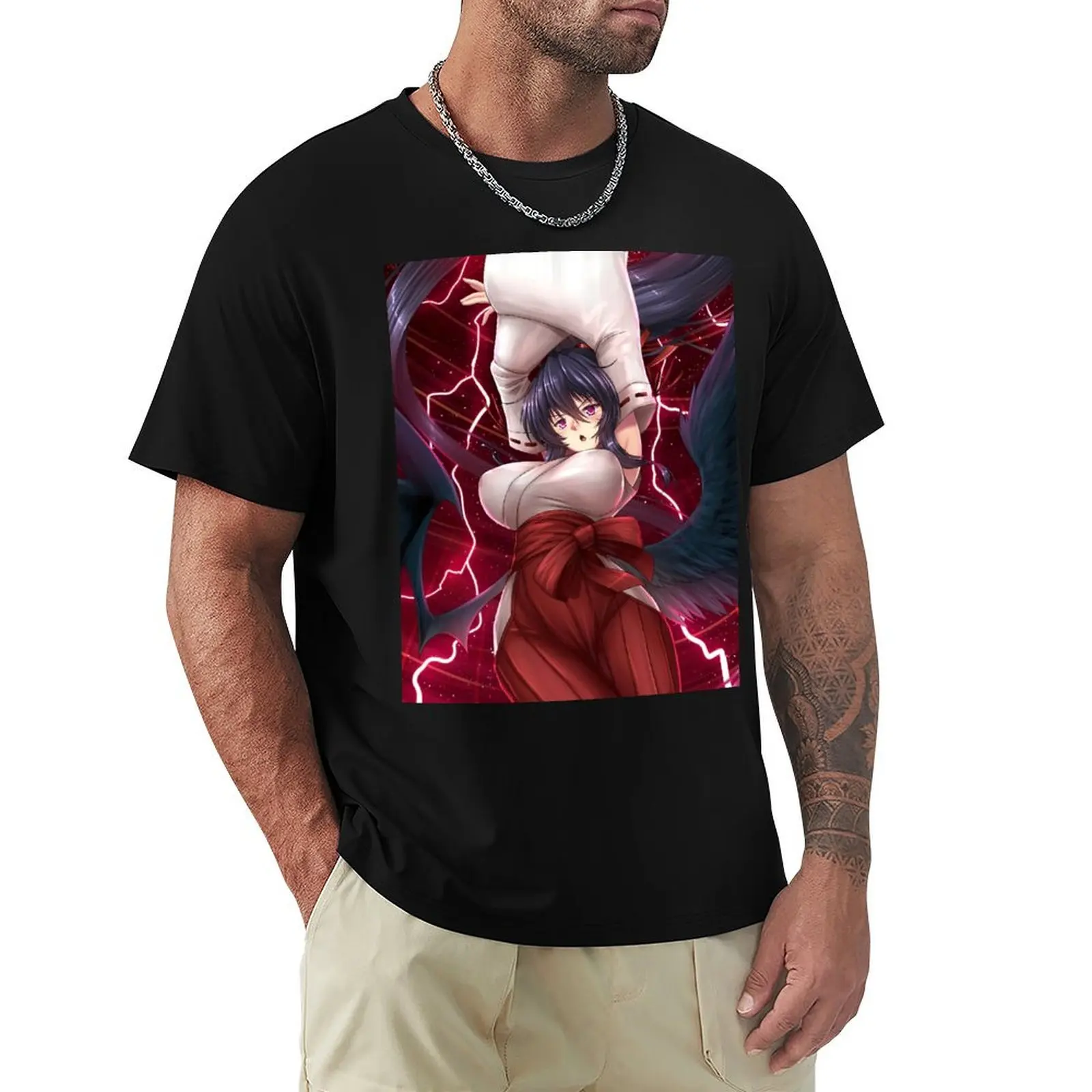 

Akeno Himejima High School DxD T-Shirt Personalized t-shirt fashion shirts anime tshirt kawaii clothes t shirt for men