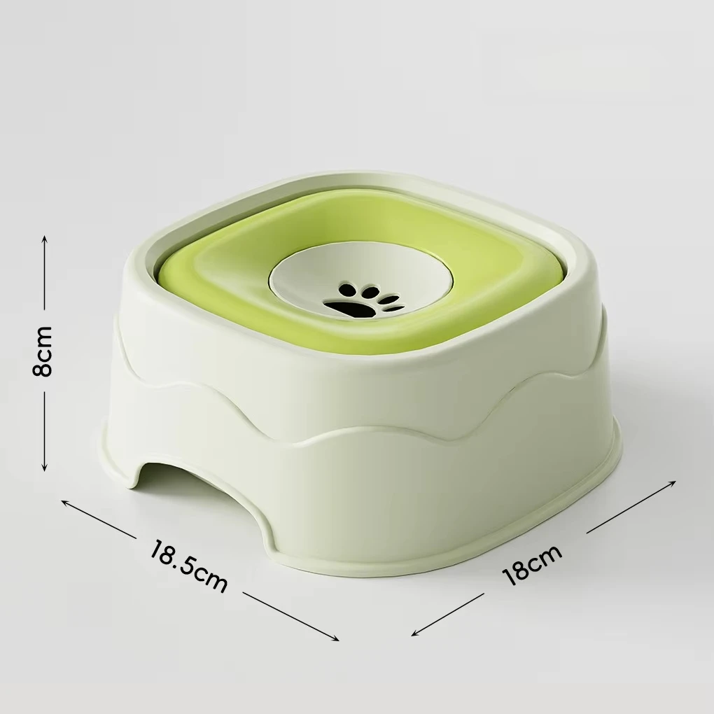 Slow Feeder Water Dispenser Pet Water Bowl with Floating Disk No Spill Dispenser for Dogs Cats Splash-proof Slow Drink Feeder view 6