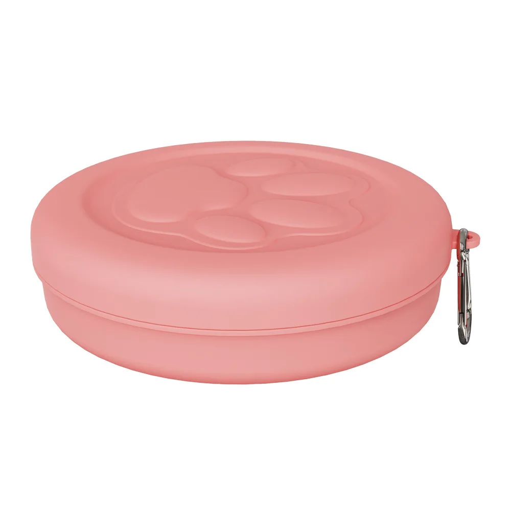 Portable Pet Dog Food Water Container Outdoor Travel Dog Drinking Bowl Durable Pet Feeder Bowl for Cats Dogs Pet Feeding Supply