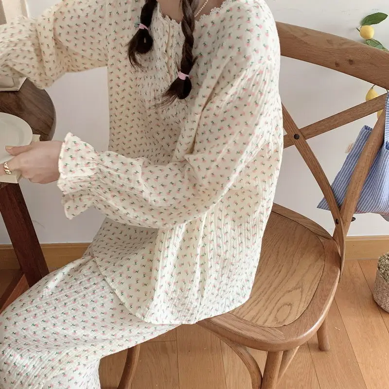 Nightgowns Women's Clothing Homewear Spring Autumn Thin New Sweet Cute Comfortable Stylish Breathable Simple Wearable Versatile