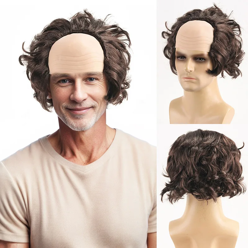Anime Cosplay European and American Style Colorful Explosion Hair Halloween Synthetic Fiber Wig