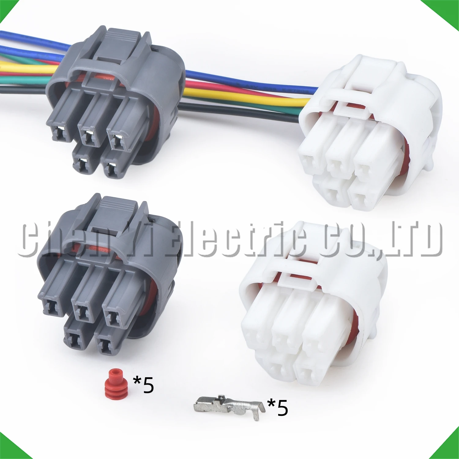 Conector automotivo de 5 pinos, conjunto de bomba de combustível de óleo, plugue de chicote de fios MG641521-4 90980-11077 7283-1156 para toyota corolla