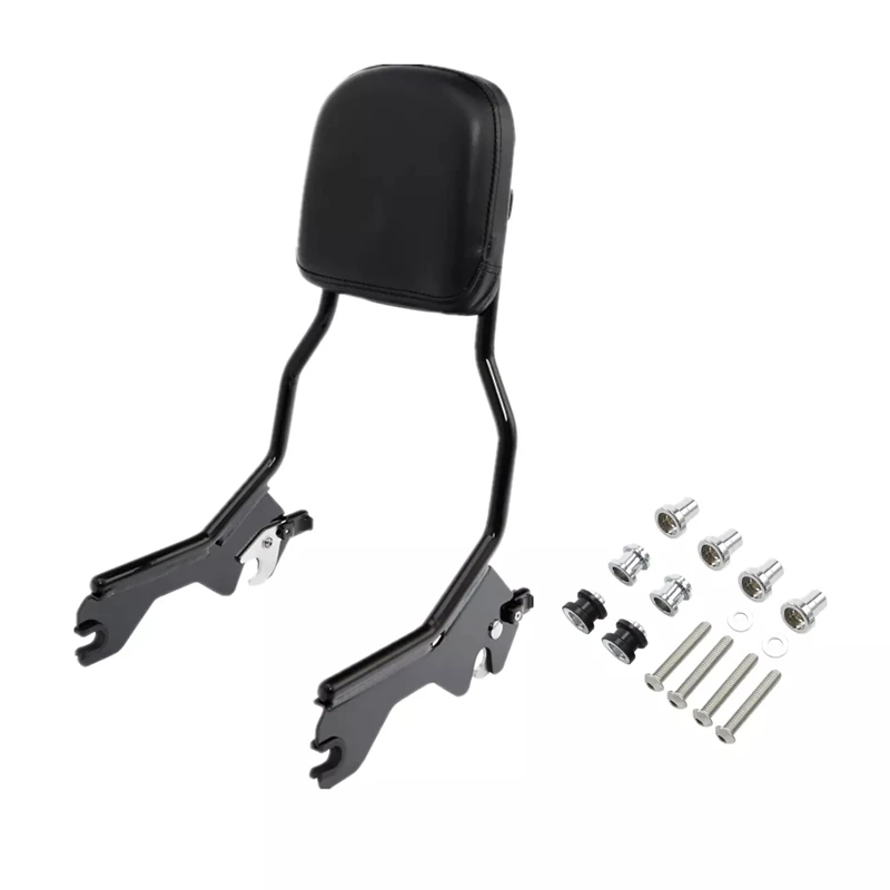 

Upright Sissy Bar Backrest Docking Hardware Kit For Harley Sport Glide Low Rider 2018-2024 FXLR FXLRS FXLRST FXRST FLSB