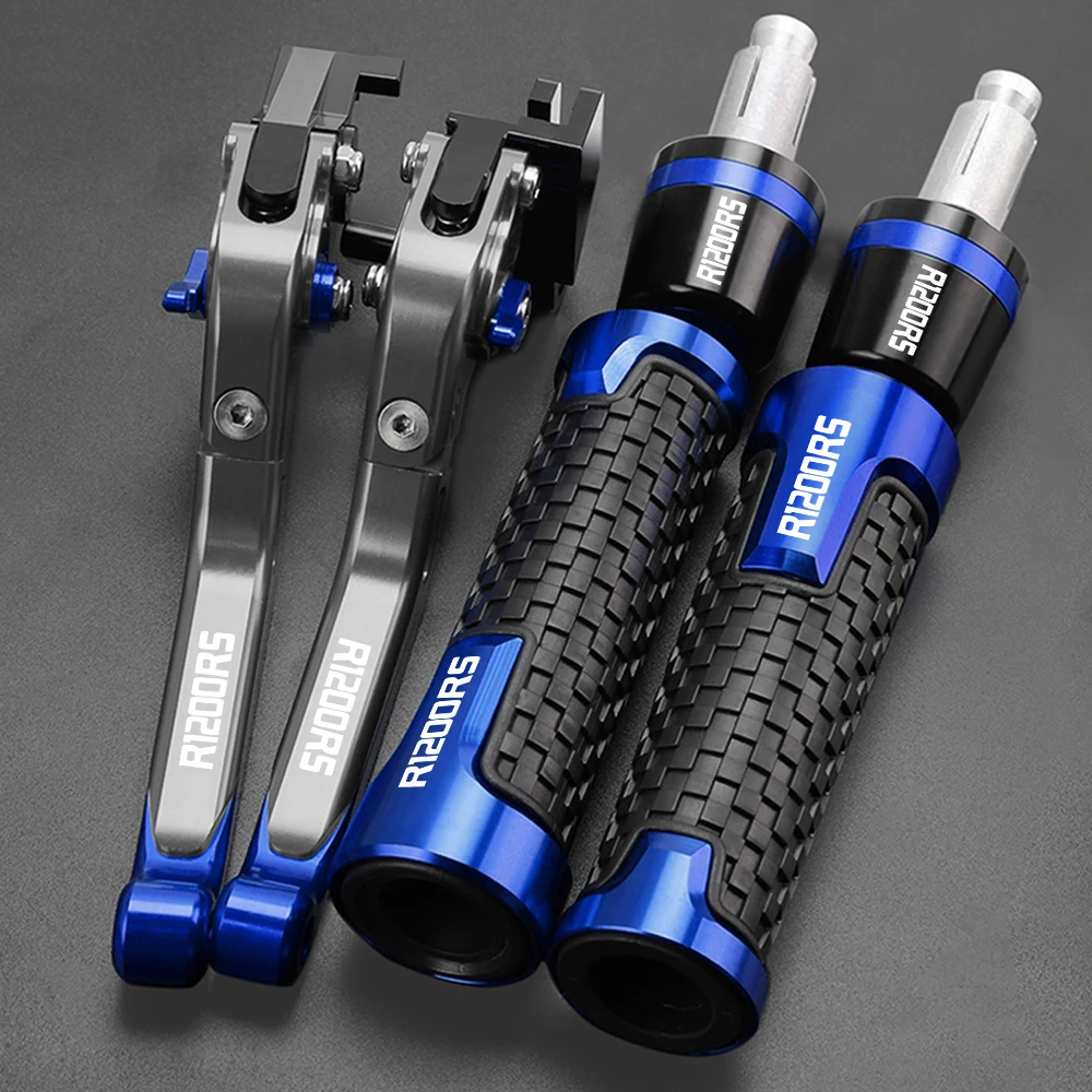 

Motorcycle Accessories For BMW R1200RS 2015-2018 Adjustable Brake Clutch Lever Handle Bar Hand Grips Ends R 1200 RS 2017 2016