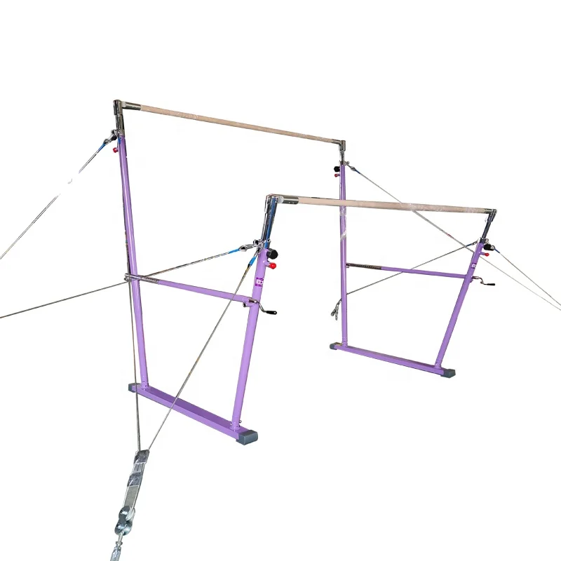 Hot Sale Artistic Gymnastics Apparatus Women Uneven bar Two Horizontal Bars FIG Standard for Export