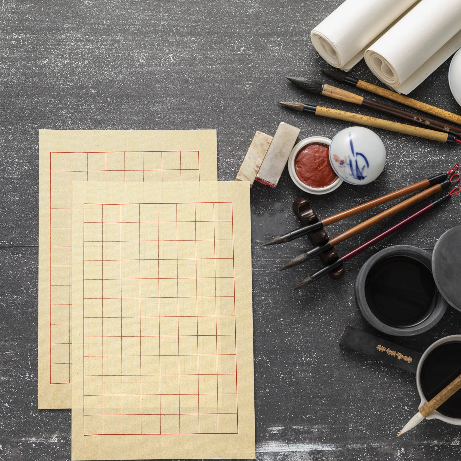 Professional Calligraphy Xuan Rice Paper Chinese Calligraphy Writing Sheets Thickened Durable Smooth For Brush Ink