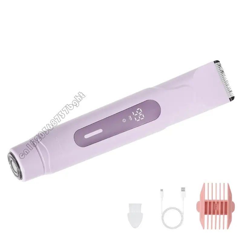 

Double Head Scraper 2 in 1 Hair Electric Hair Trimmer For Women Underarm Private Area Leg Hair Body Hair Scissors 4XFB