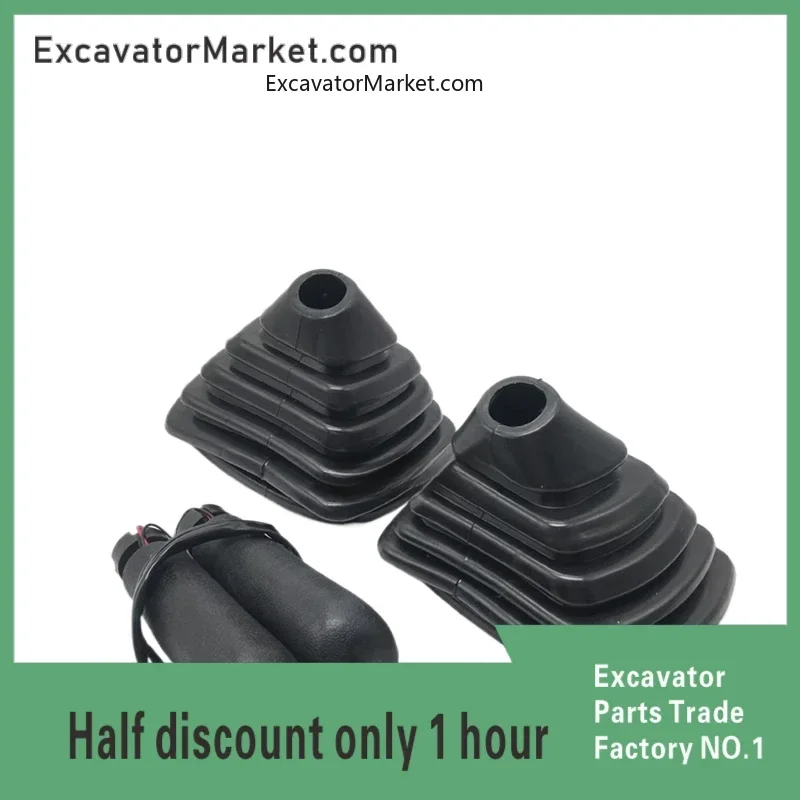 For 320d/336d/329d/330d Operating Rod Handle Rubber Dust Cover Horn Press Excavator Accessories High Quality