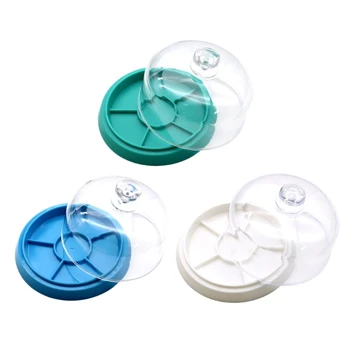 Uhr Bewegung Staub Abdeckung Feuchtigkeits Uhr Teil Lagerung Box Kleine Teil Handwerk Schmuck Uhr Fitting Anti Staub Tablett