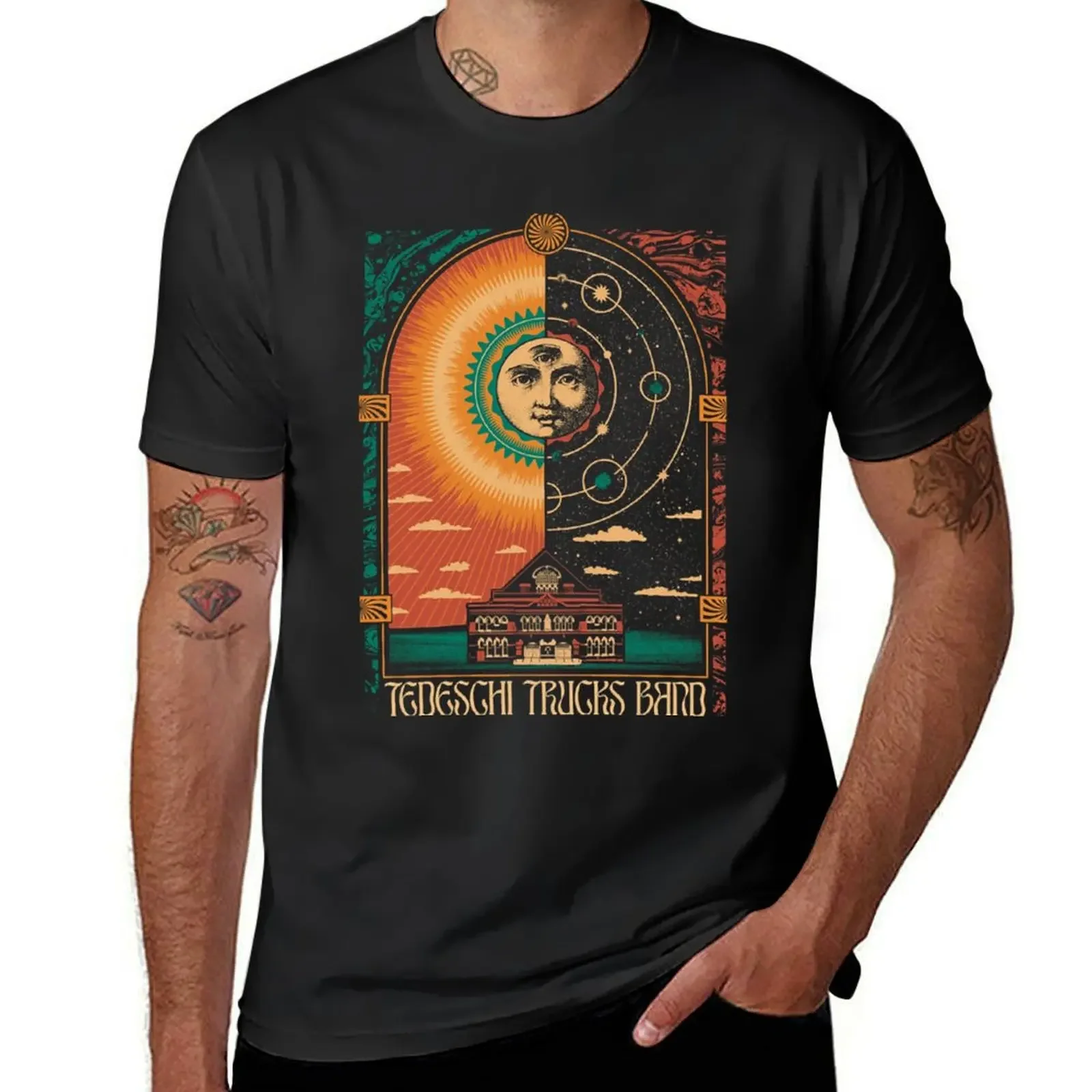 Copy of Tedeschi Trucks Band (9) T-Shirt shirts graphic shirts graphic tee oversized plain Short sleeve tee men