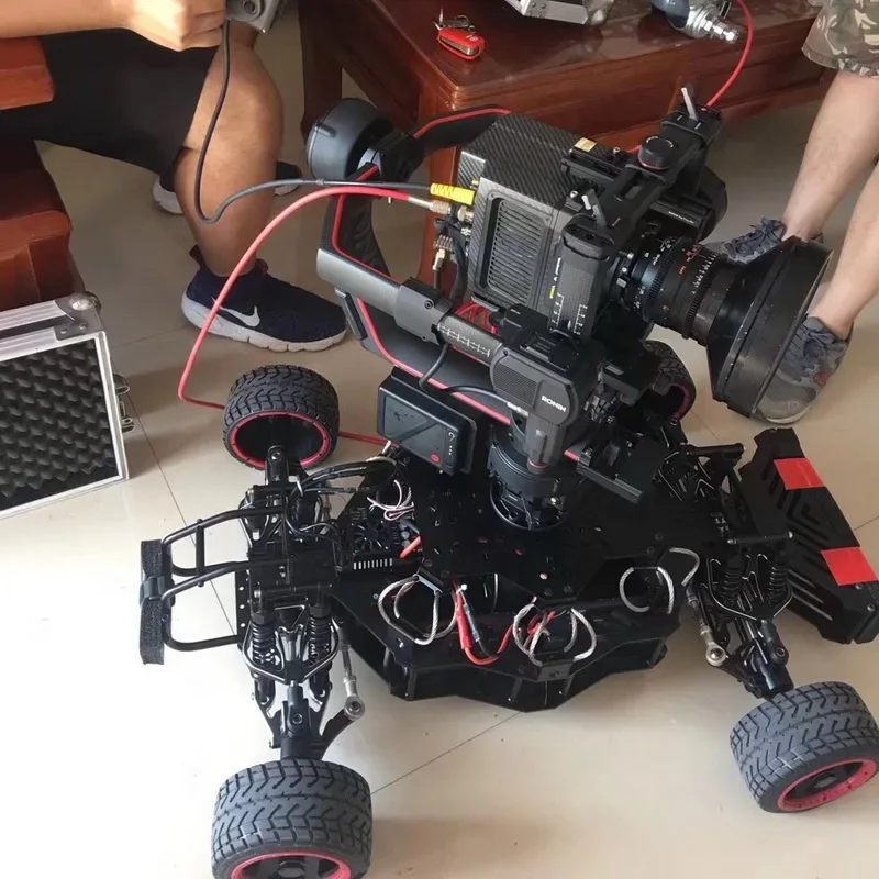 NUEVO equipo de filmación Coche teledirigido de alta velocidad Ca mera RC Flim