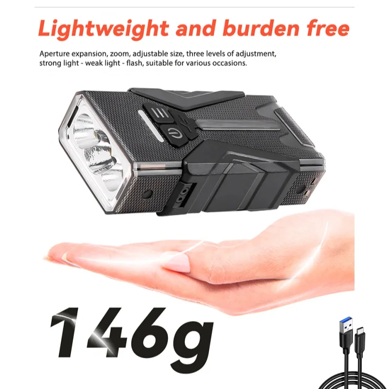 JIASHUAIXIN RGB kleurveranderende multifunctioneel met magneet sterk licht zaklamp multi-light pen clip sfeerlicht