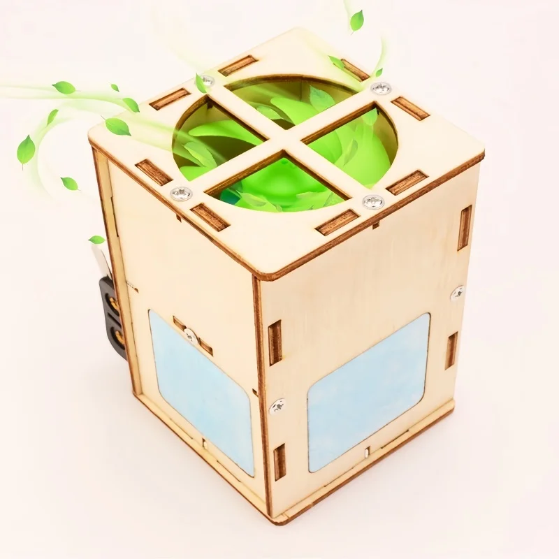DIY Air Purifier Kit for Kids - STEM Education Science Experiment Small Maker Technology Invention Manual Assembly Puzzle Toy