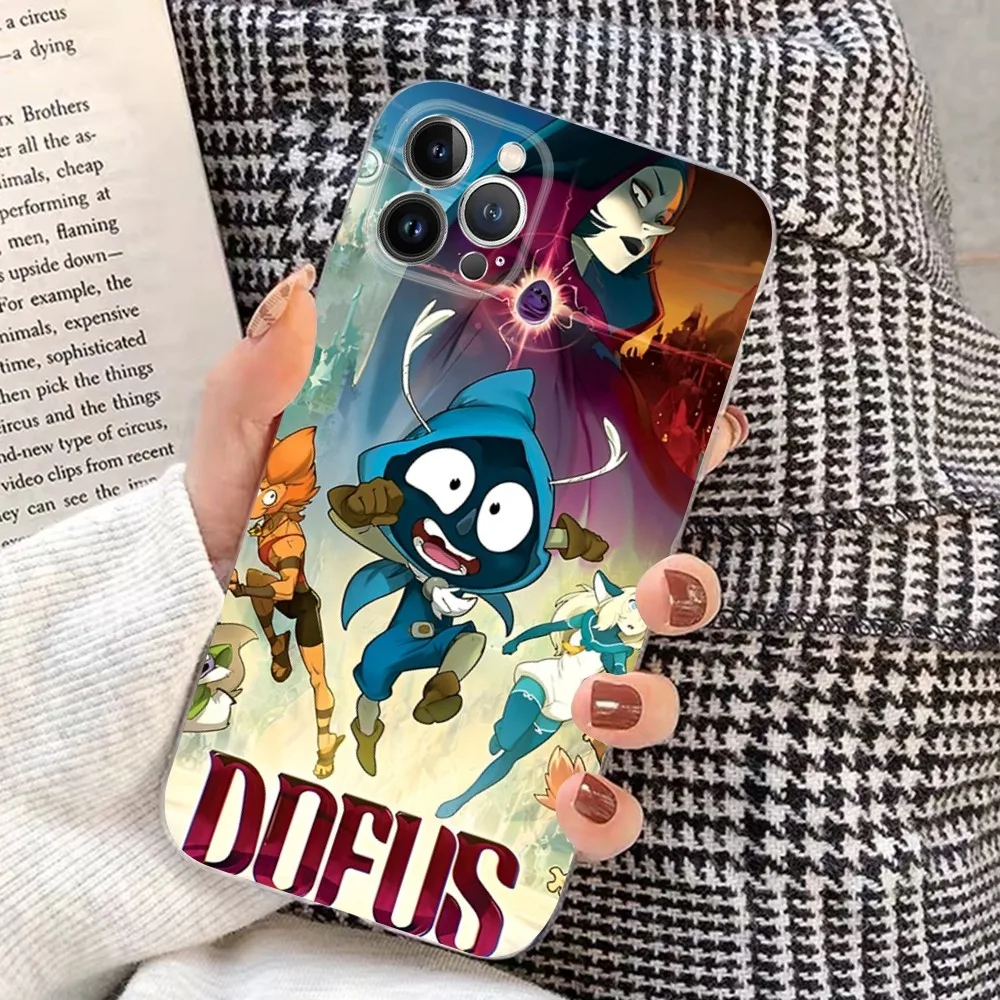 D-DOFUS Phone Case For iPhone 15 14 11 12 13 Mini Pro XS Max Cover 6 7 8 Plus X XR SE 2020 Funda Shell