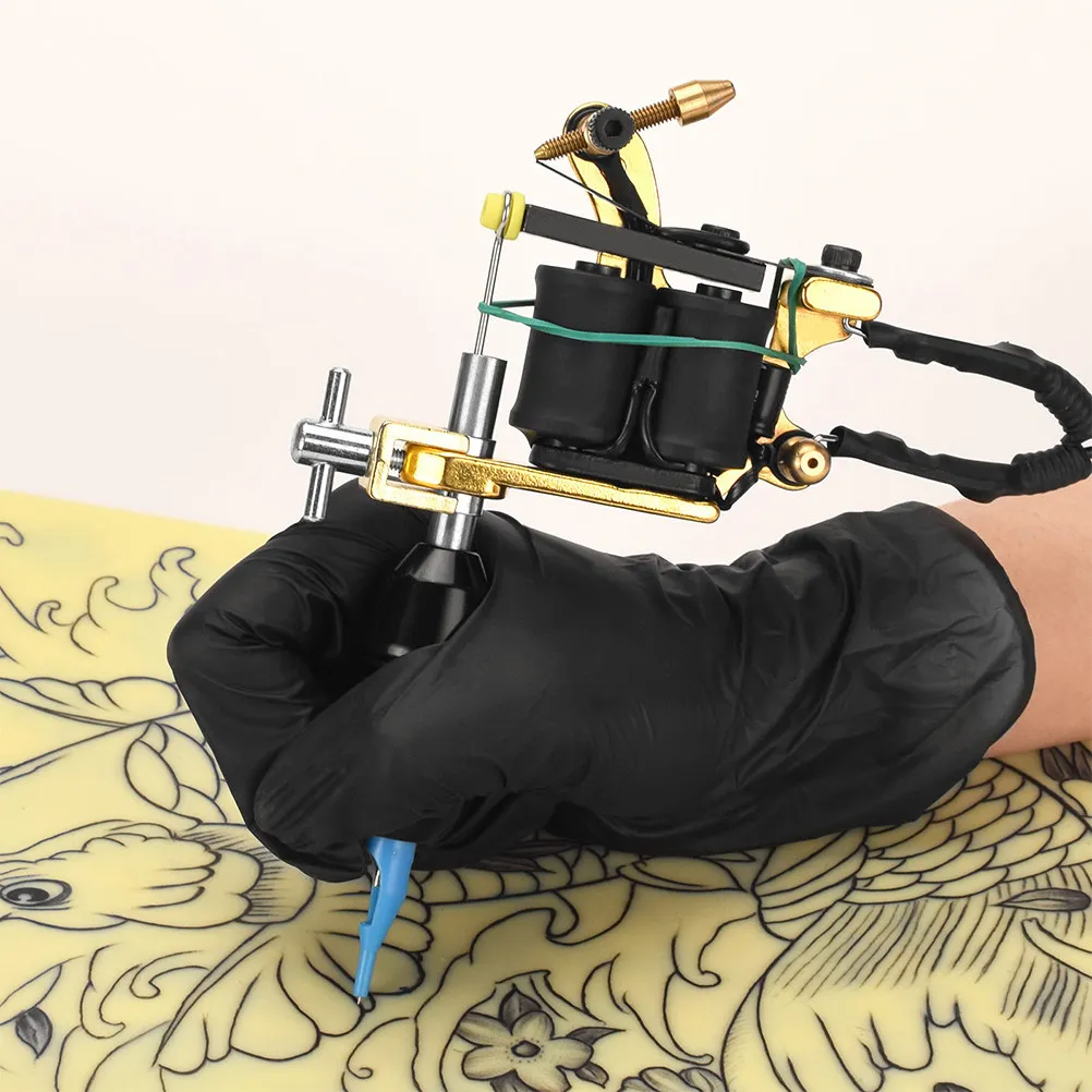 

Zinc Alloy Tattoo Machine Professional DIY Coil System Reusable for Lining Shading Totem Convenient Tattooing Equipment