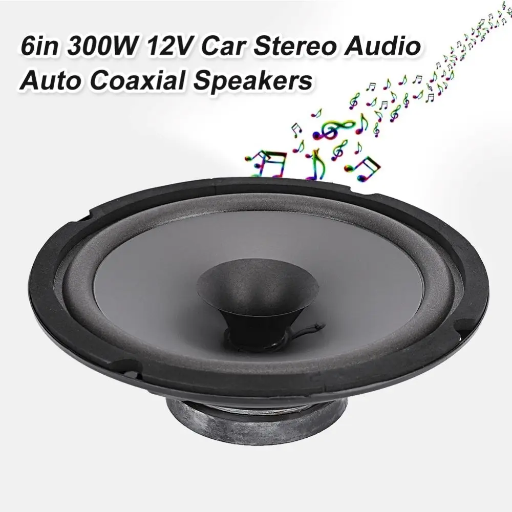 6 Inch 500W Universal Car HiFi Coaxial Speaker Vehicle Door Auto Audio Music Stereo Full Range Frequency Loudspeaker - Image 3