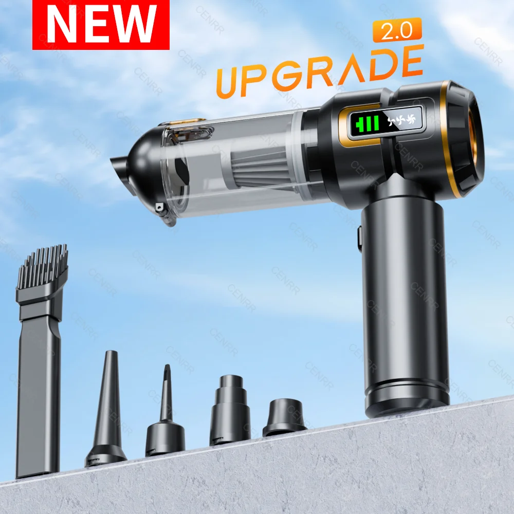 Car Vacuum Cleaner 998000PA Portable Wireless Vacuum Cleaner Handheld Home Appliance Poweful Cleaning Machine Car Vacuum Cleaner