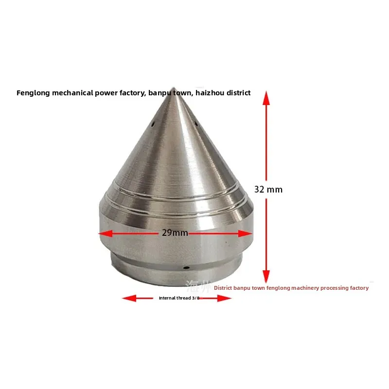 高圧洗浄用ミニパンクノズル-3ポイント-3-8-小型パイプ浚渫機用アクセサリー-油汚れ用-1個価格