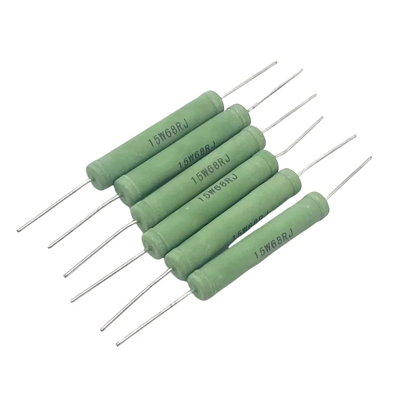 5PCS RX21 wire wound resistor 15W 5% 1R 2 3.9 4.7 5 5.1 10R 12 15R 20R 47R 50R 68R 100 ohms 1K 10K 33K