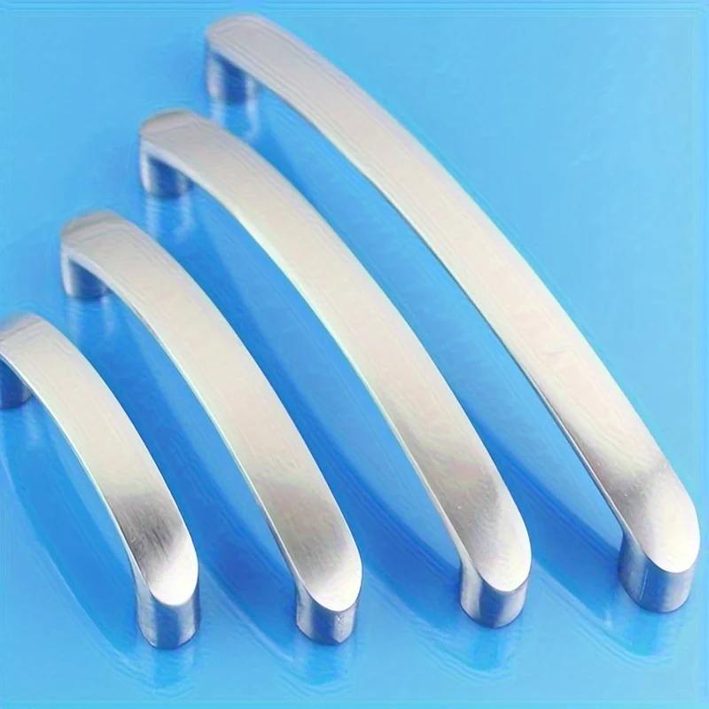 1pc Modern Brushed Aluminum Cabinet Handles, Suitable for cabinets, drawers handles - Upgrade Your Kitchen with Style!