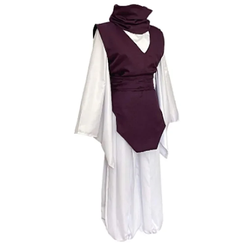 2025 Jujutsu JJK Manga Anime Choso Cosplay Costume Purple Vest Neck Gaiter Belt White Elastic Pants Top Gifts