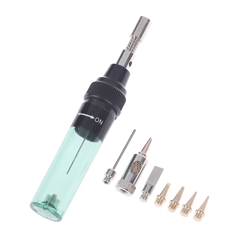 1300 Celsius Butane Gas Welding Soldering Irons Cordless Butane Tip Tool Welding Pen Burner Blow Torch Gas Soldering Iron Head