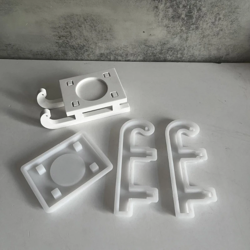 Fashionable Sturdy Silicone Mold Stylish Resin Castes Mould for Craft Supplies Soap Making and Home Decoration