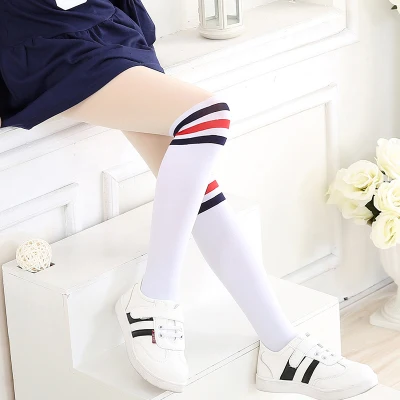 Sweet Baby girl Kawaii tights kitten Cartoon Printed Princess Kids Pantyhose Cat Stripe Knee lovely Tattoo dance Stockings