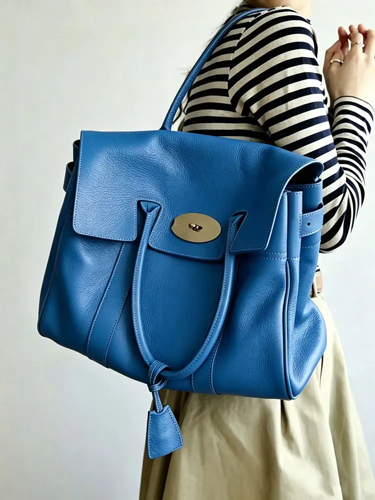 blue-large-capacity-underarm-tote-bag-women's-commuter-briefcase-stylish-handbag-for-work-summer-new-arrival-2026