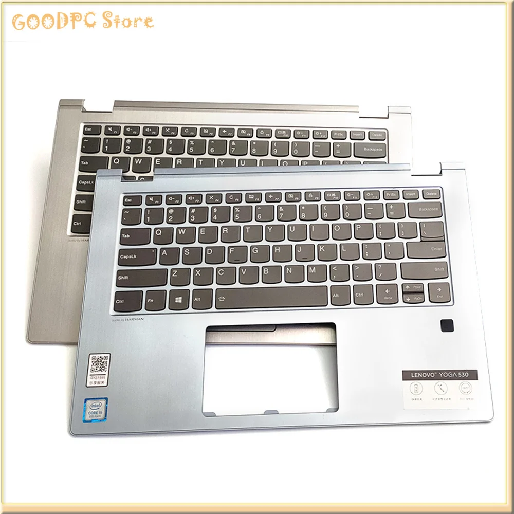 

Laptop Shell for Lenovo Flex 6-14IKB 6-14ARR Palmrest US Keyboard & Backlit FPR 5CB0R08815 Notebook Shell