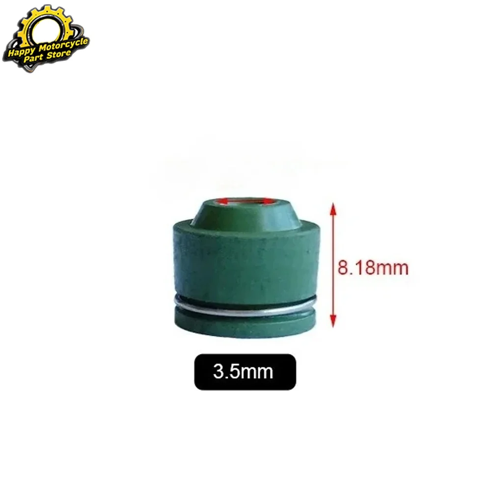 16pc/32/50/100pc 3.5mm Cylinder Intake Exhaust Valve Stem Oil Seal For Honda CBR400 CBR400RR CB400 CB400SF CBR23 CBR29 NC31 NC23