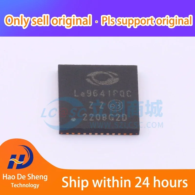

10PCS/LOT LE9641PQCT QFN48 logo： LE9641PQC New Original In Stock