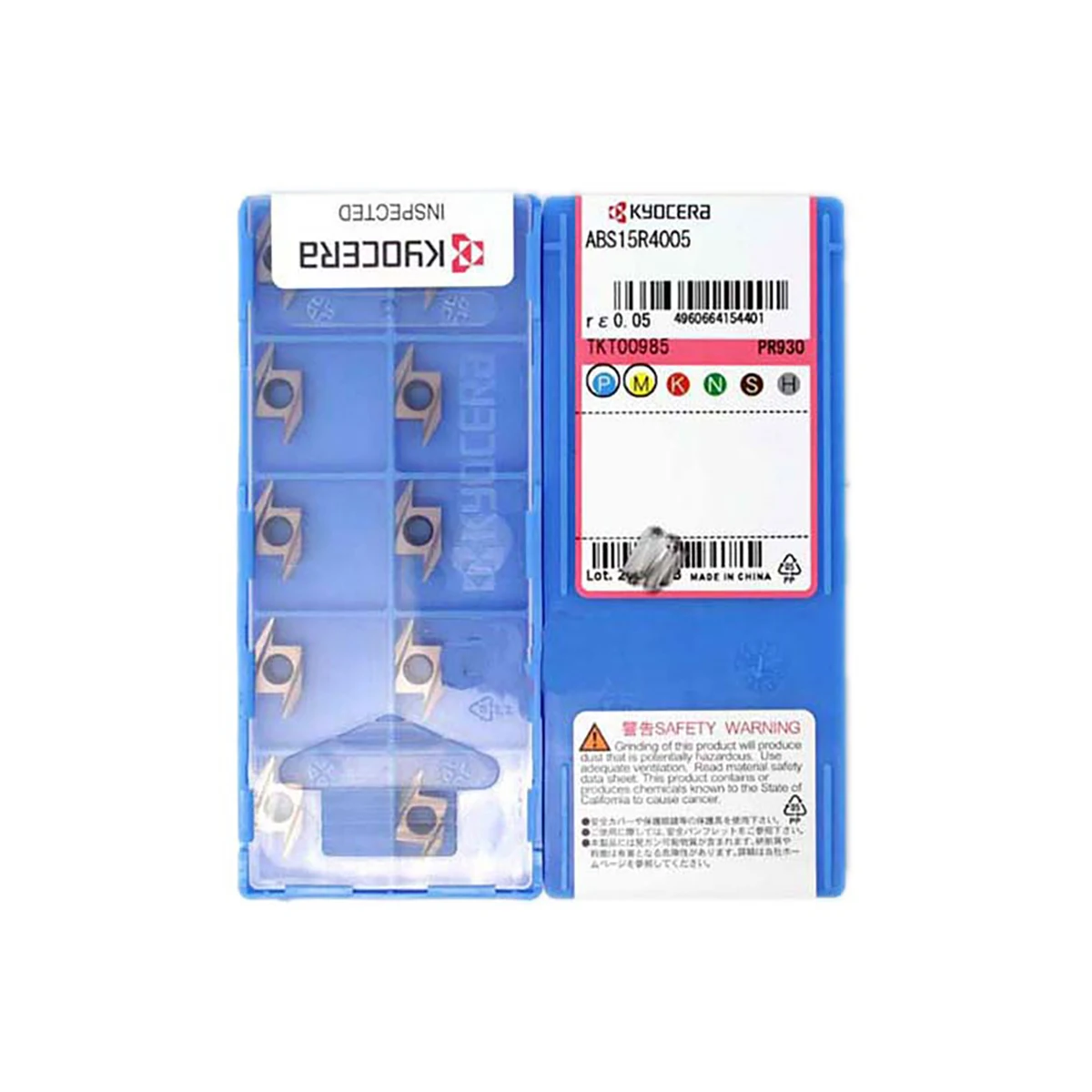 Kyocer a 100% ABS originale 15R ABS15R4005 ABS15R4015 PR930 TC60M PR1025 spessore inserto girevole indicizzabile in metallo duro rivestito PVD