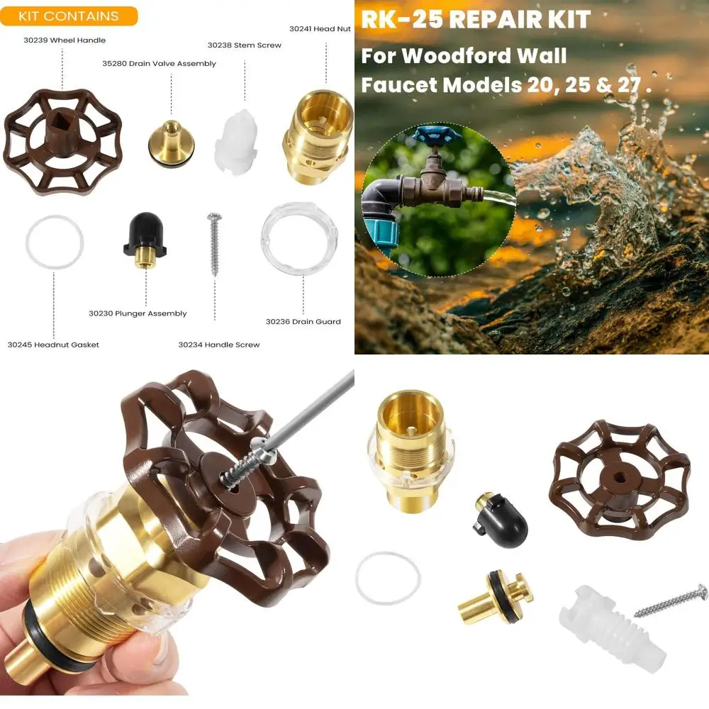 

Woodford 2025 Outdoor Wall Faucet Repair Kit for Model 25F