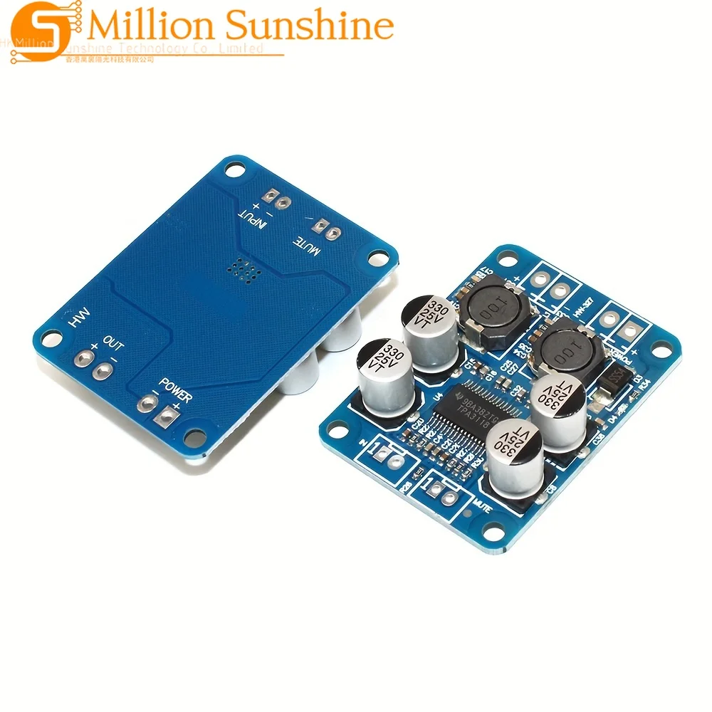 DC 8-26V TPA3118 PBTL Mono Digital Audio Amplifier Board AMP Module 1 * 60W for Arduino