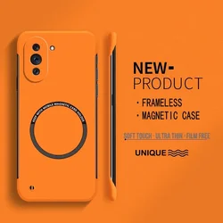 Luxury Ultra Thin Frameless Magnetic Case For Huawei Nova 12 11 10 9 SE 8 Pro  Slim Hard PC Matte Phone Cover