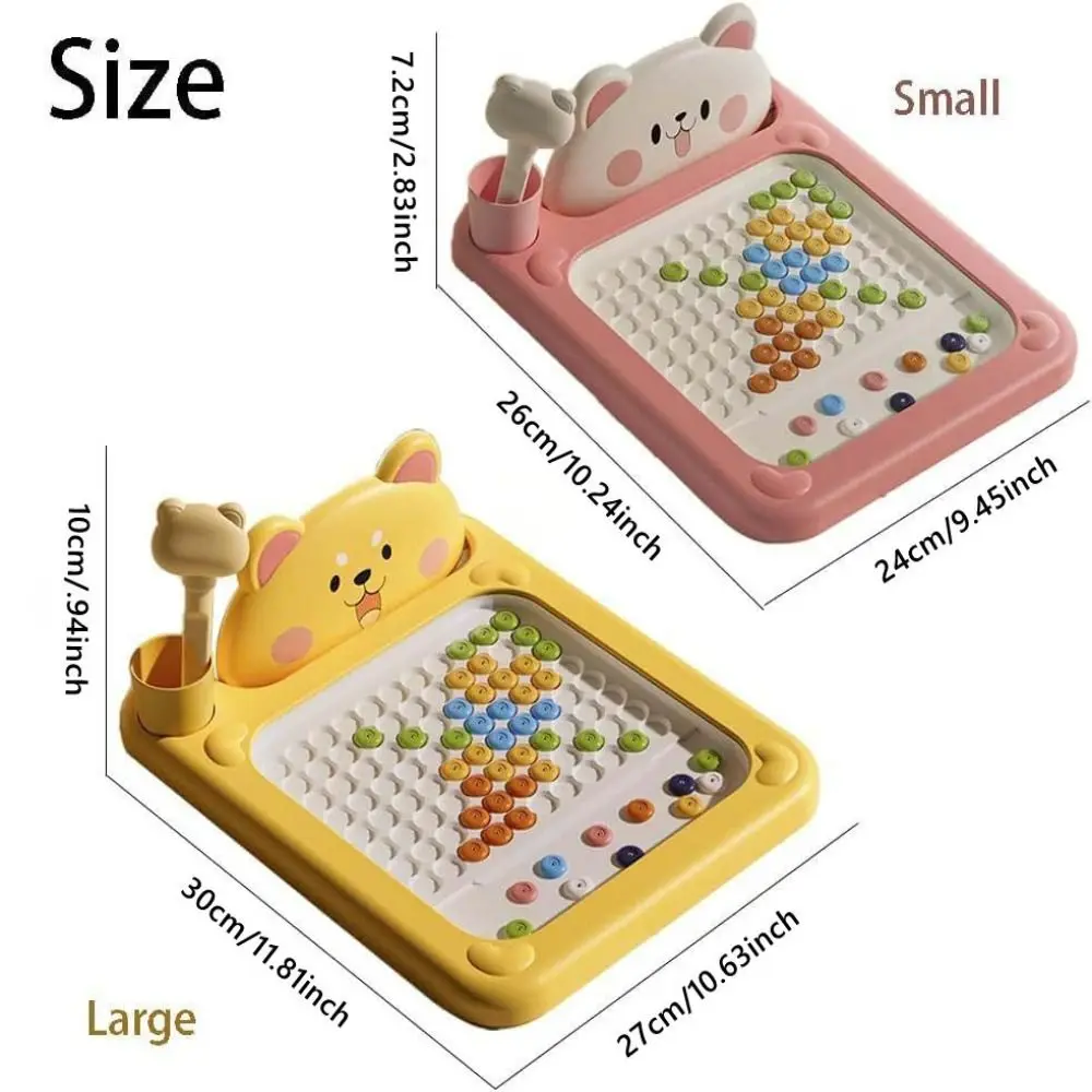 Nuovo cartone animato tavolo da disegno magnetico riutilizzabile Boost sviluppo abilità apprendimento giocattolo giocattolo da disegno portatile
