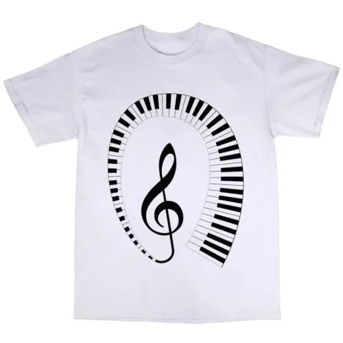 Keyboard Piano Player Pianist T-Shirt Premium Cotton Gift Present