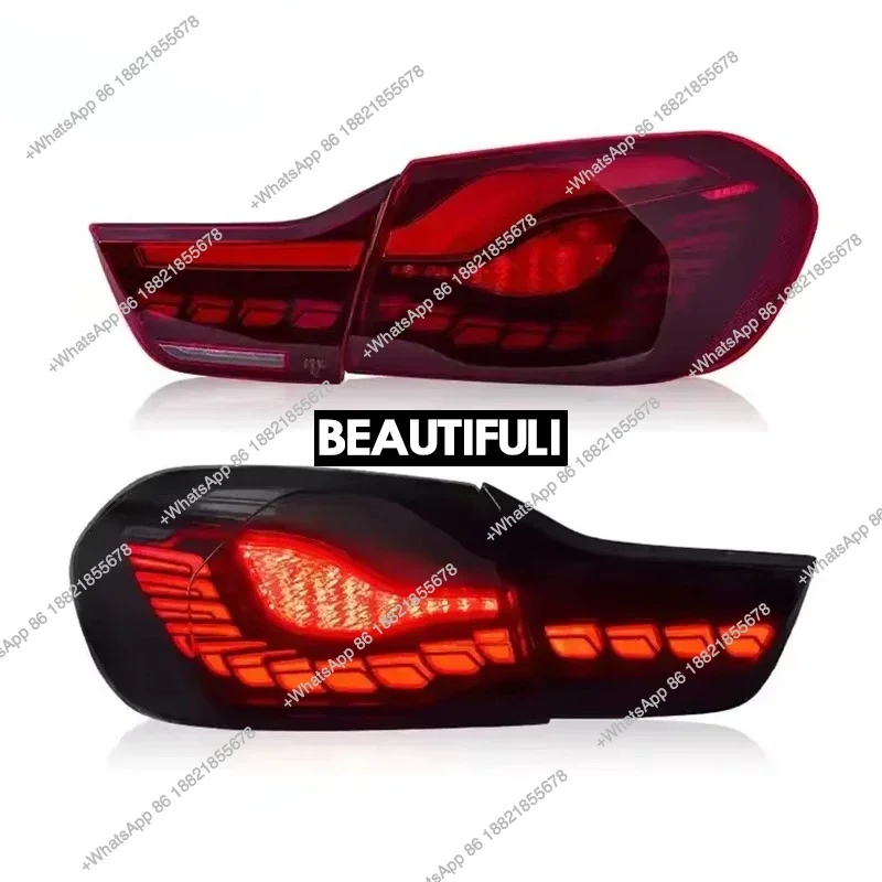 For   4 Series F32 F82 Taillight 2014-2020 Assembly Modified F33 F36 GTS Style Rear Lamp Car Accessories Plug And Play
