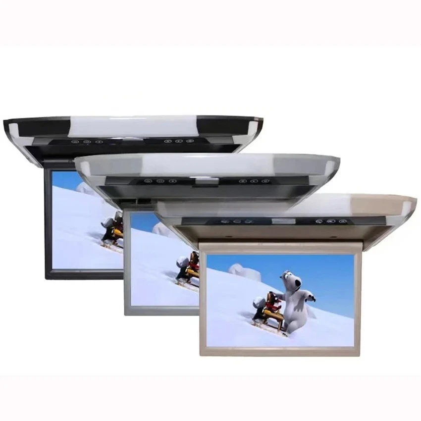 Pantalla Para Carro Car Ceiling Monitor 12.1 Inch 1080P TFT LCD Car Flip Down Monitor Roof Mount MP5 Player Car Accessories