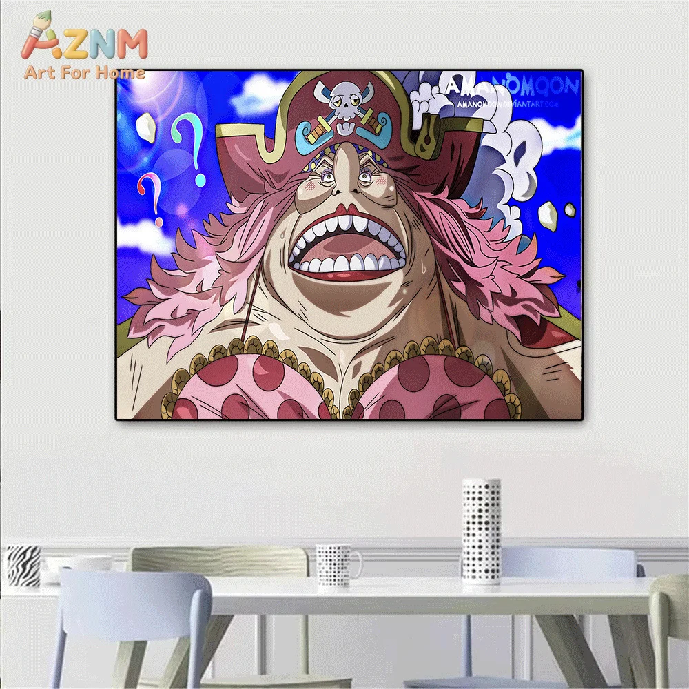 AZNM Lukisan Kanvas Anime One  - Anime Poster Print ulasan dan harga
