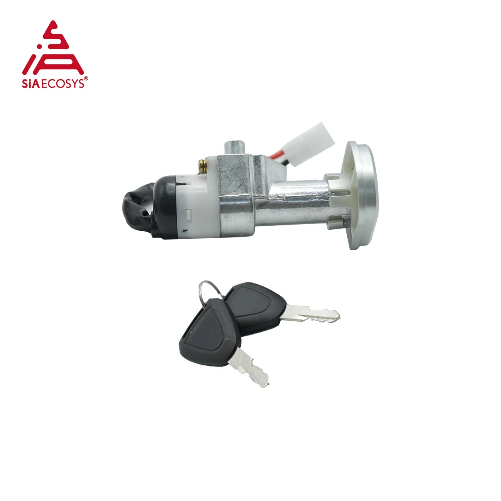SiAECOSYS Electric Lock Ignition for Electric Scooter Motorcycle - Motorcycle Electric Lock Ignition Switch