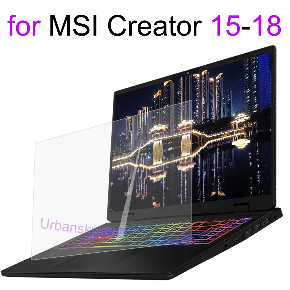 Screen Protector for MSI Creator 15 16 17 A16 AI M16 Z17 HX CreatorPro X18 C14V A14V 15.6 HD Clear Guard Matte Frosted Skin Film