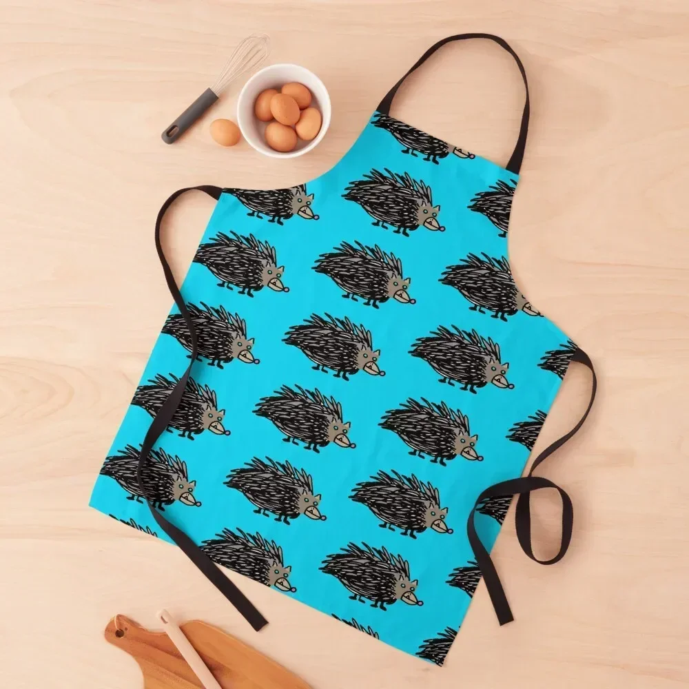 

Porcupine Apron christmas Chef Uniform For Men cooks clothes Things For The Kitchen Apron