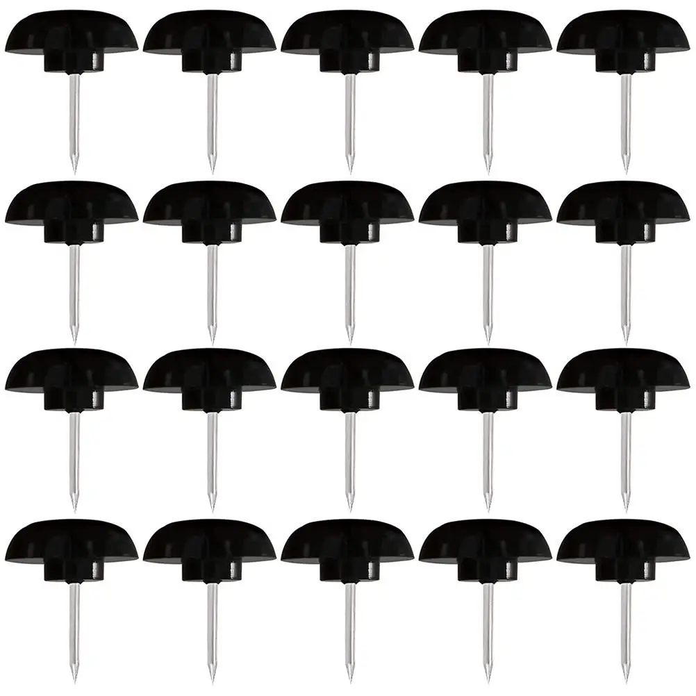 

Heart Shaped Push Pins Black Thumb Tacks Map Supplies ABS Office Cork Board Quilting Tacks Bulletin Accessories Wear