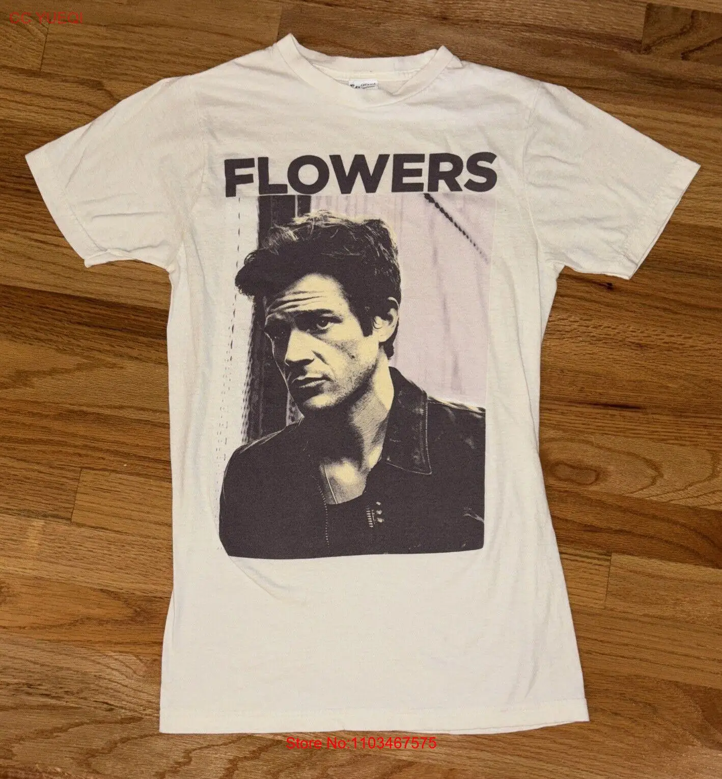 Brandon Flowers The Killers 2010 Flamingo Road Tour T Shirt Sz. S Bay Island