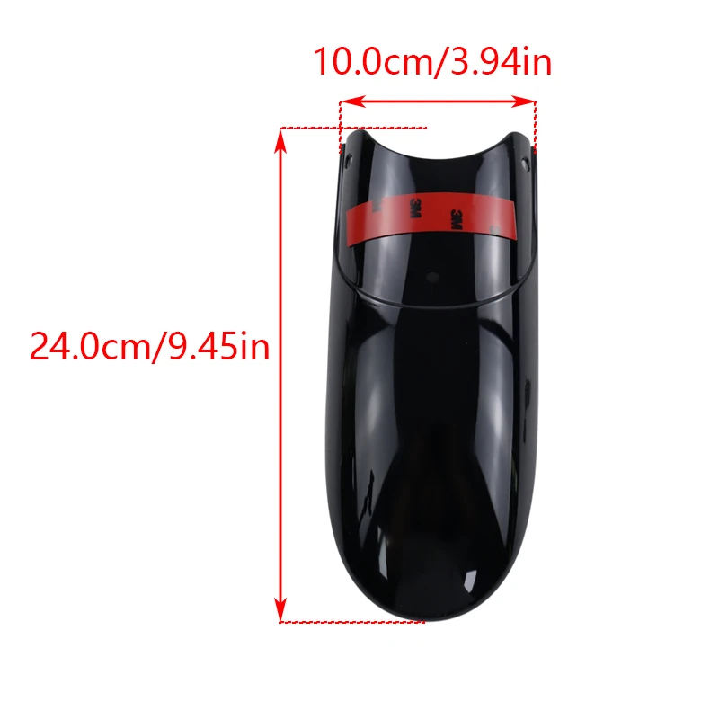 Motorcycle Accessories Gloss Black Front Fender Extender Mudguard For Harley Sportster FX XL 883 1200 Dyna Softail FXDB ST Part