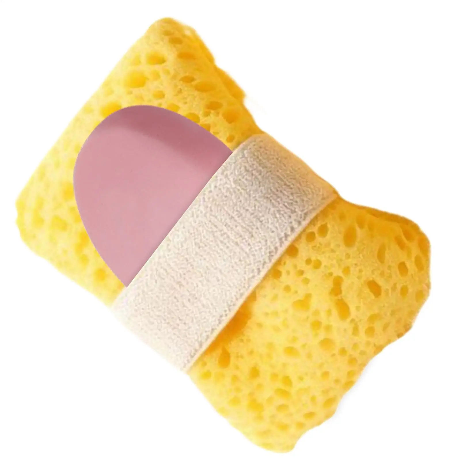 Shower Sponge Anti-Slip Quick-Drying Deep Cleansing Scrubber Sensitive Skin Bathing Sponge for Women Adults Girls Elderly