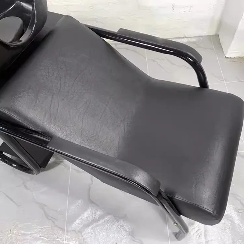 #Exquisite Glamour Luxury Salon Chairs Aesthetic Minimalist Shampoo Chairs Sedia Parrucchiere Professionale Salon Furniture 4