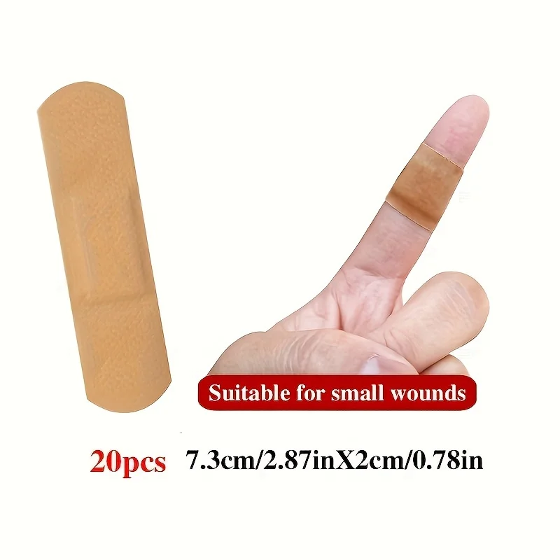 60pcs Variety Shapes Waterproof Bandage Breathable First Band Aid Wound Dressing Medical Tape Wound Plaster Bandaids Pansement
